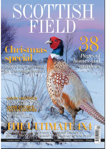Scottish Field December 2021 front cover